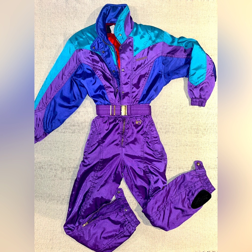 Retro Vintage Descente Women's Ski Suit